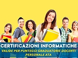 CERTIFICAZIONI INFORMATICHE E LINGUISTICHE